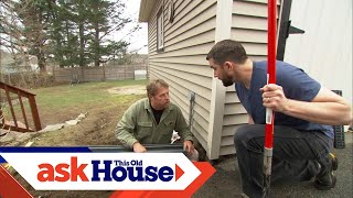 How to Install a Channel Drain  Ask This Old House [upl. by Ydrah951]