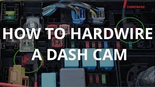 How to Hardwire a Dash Cam [upl. by Mooney246]