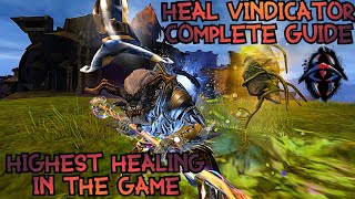 GW2 WvW Heal Vindicator Complete Guide [upl. by Surad]