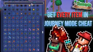 How to Get Every Item Researched in Journey Mode  Terraria 14 Easy Inventory Editor Cheat [upl. by Ahsele]