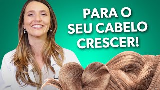 ALIMENTOS QUE FAZEM O CABELO CRESCER  Tati Comenta 25 [upl. by Ynafets986]