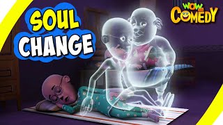 Motu Patlu EP29 B  Soul Change  Funny Videos For Kids  Wow Kidz Comedy [upl. by Walliw]