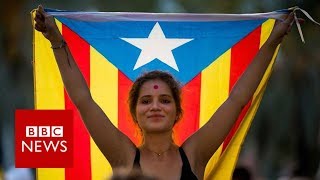 Why some Catalans want independence and some dont  BBC News [upl. by Kralc]