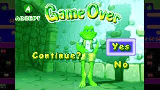 Frogger Advance The Great Quest  Game Over GBA [upl. by Sima]