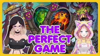 The PERFECT Shudderwock Game  Hearthstone Battlegrounds Duos [upl. by Ahsonek]