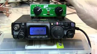 292 QRPGuys MultiZ Antenna Tuner for low power on 40m10m 730MHz [upl. by Yelrac]