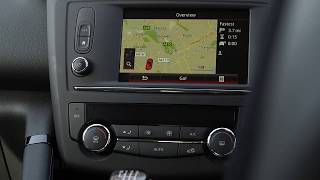 How to Operate Renault RLink SatNav  KADJAR [upl. by Sew]