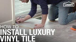 How To Install Luxury Vinyl Tile [upl. by Nuhsar]