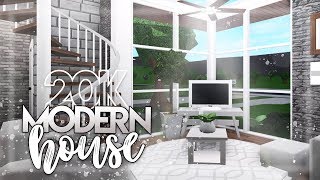 Roblox  Bloxburg 20k Modern House  House Build [upl. by Oilcareh]