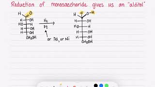 204 Reduction and Oxidation of Monosaccharides [upl. by Amahcen]