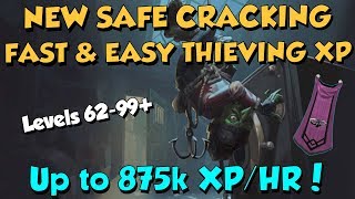 updated guide in description Safe Cracking Fast Thieving XP  Level 62 Runescape 3 [upl. by Hnoj]