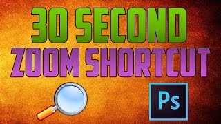 Photoshop CC  How to Zoom Using Shortcut [upl. by Ojillek992]