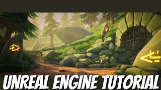 Beginners Guide to Creating Stylized Environments in UE4 [upl. by Aneger689]