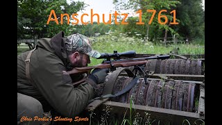 Anschutz 1761 17 HMR Thumbhole stock preliminary notes [upl. by Eelytsirk]