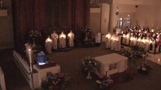 Easter Vigil  Opening Procession Exultet English Sung by Anthony Teixeira [upl. by Yellac]