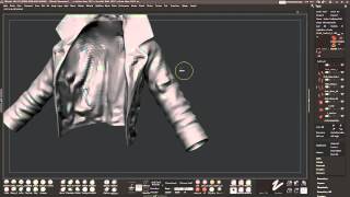 Leather Jacket Sculpting Part 1 [upl. by Constantina]