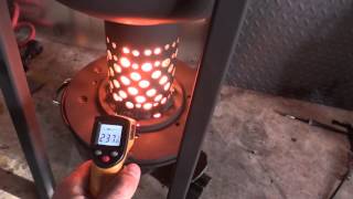 DIY Waste Oil Burner  How Hot Can It Get in 20 mins [upl. by Moran877]