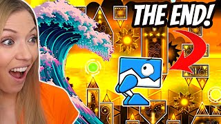 Reacting To THE HARDEST Geometry Dash Levels [upl. by Jillene153]