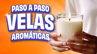 Cómo hacer velas aromáticas caseras con POCO dinero [upl. by Davilman]