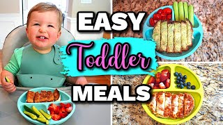 QUICK and EASY TODDLER MEALS for Moms Who Don’t Cook [upl. by Adham409]