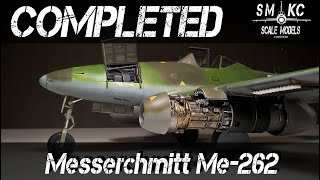 Messerschmitt Me262 A1a Trumpeter 132 Completed [upl. by Cousin86]