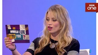 Did Kimberly Wyatt do the splits to fix her car  Would I Lie To You Series 11 Episode 1  BBC [upl. by Erbes]