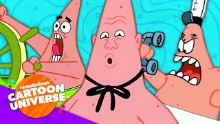 50 LOL Moments with Patrick Star 😂  SpongeBob  Nicktoons [upl. by Theron]