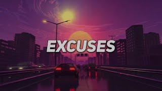 Excuses  AP Dhillon Gurinder Gill amp Intense Music Lyric Video by RMN NATÎ0N [upl. by Keryt]