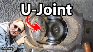 How to Fix a Car that Shakes When Accelerating U Joint [upl. by Nosirrah629]