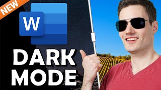 🆕 How to use NEW Dark Mode in Microsoft Word [upl. by Oicnedurp]