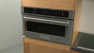 Kitchenaid Microwave Disassembly – Microwave Repair Help KMBP100ESS01 [upl. by Naoma455]