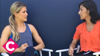 An interview with Eugenie Bouchard [upl. by Nalon72]