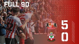 Full 90  Sunderland AFC 5  0 Southampton FC [upl. by Lagas]