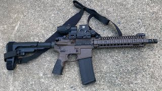 Daniel Defense MK18 Pistol [upl. by Annaesor833]