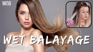 Effortless Wet Balayage Tutorial Master SunKissed Perfection [upl. by Yhtomiht264]