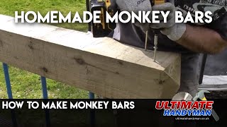 How to make monkey bars [upl. by Leahcimnhoj]