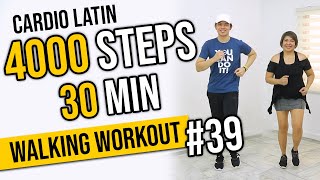 30 MIN CARDIO LATIN DANCE Workout with MOM • 4000 Steps • Walking Workout 39 • Keoni Tamayo [upl. by Fagin]