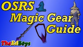 OSRS Magic Gear Guide  Old School Runescape Mage Weapons amp Armour [upl. by Celestina]