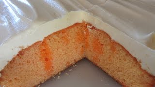 ORANGE DREAMSICLE CAKE  How to make ORANGE CAKE Recipe [upl. by Coben]