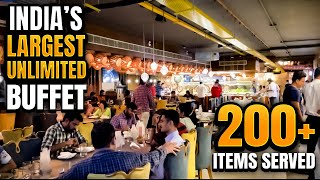 Indias Largest 200 Items Buffet in Hyderabad [upl. by Isabeau]