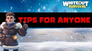 HELPFUL tips to Whiteout Survival [upl. by Orthman]