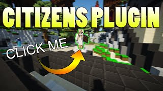 Citizens Plugin  Bungee NPC  Minecraft Plugins [upl. by Bajaj530]