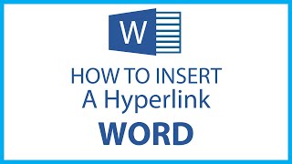 How To Insert A Hyperlink In Microsoft Word [upl. by Annoet523]