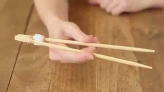 Chopstick Trick Rubber Band [upl. by Aivax]