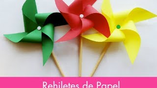 Rehilete de papel [upl. by Mariel]