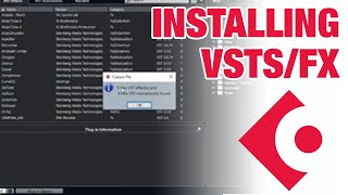 Cubase installing VST plugins and effects [upl. by Almond975]