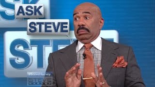 Ask Steve The lawyers wouldn’t approve it  STEVE HARVEY [upl. by Airamahs74]