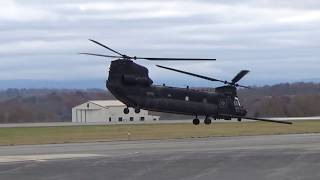 MH47G Chinook Taxi and Take Off24Nov19 [upl. by Libbie945]