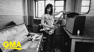 Remembering legendary rock guitarist Eddie Van Halen l GMA [upl. by Macdonell]