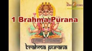 18 Purana names in Hinduism  Shiva puranaVishunu puranaskanda Purana [upl. by Sirac]